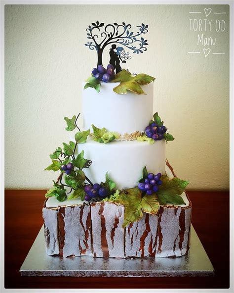 Wedding Cake Decorated Cake By Manuela Jonisova Cakesdecor