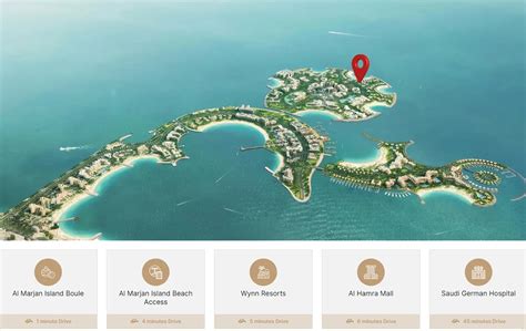 Aqua Arc At Al Marjan Island Ras Al Khaimah Location Map