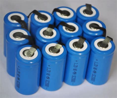 12PCS UNITEK Sub C Sc 1 2V Rechargeable Battery 2000mah Ni Mh Nimh Cell