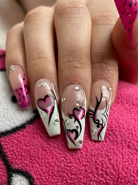 Y2k Nails Luxury Nails Punk Nails Dope Nail Designs