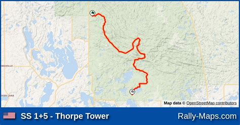 Ss 15 Thorpe Tower Stage Map Ojibwe Forests Rally 2023 Ara 🌍