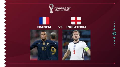 Francia vs Inglaterra día horario TV en VIVO y streaming GRATIS El