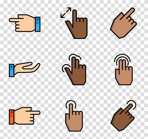 Computer Icons Gesture Symbol Hand Hand Gesture Transparent