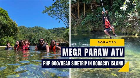 Boracay Sidetrip For Php 800 Only Mega Paraw ATV In Nabaoy River