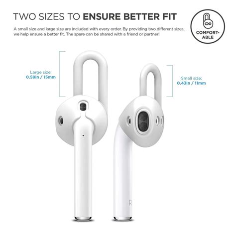 Casti Compatibile Cu Apple AirPods 1 Si 2 Elago Alb EAP PAD LUBL