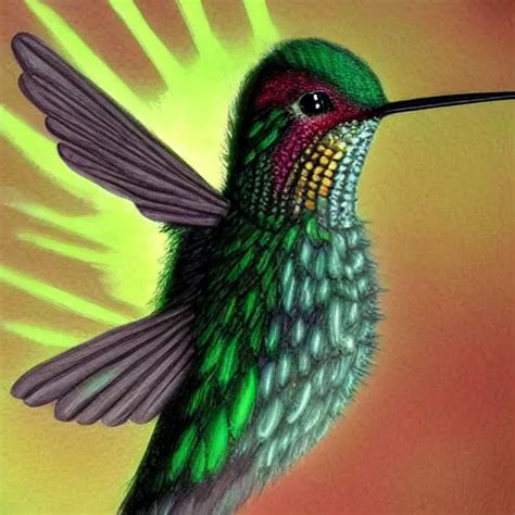 Ultra Realistic Cybernetic Hummingbird Stable Diffusion