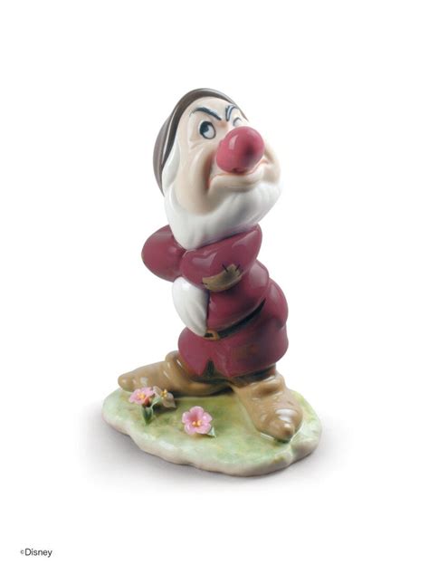 Grumpy Snow White Dwarf Figurine Lladro Usa