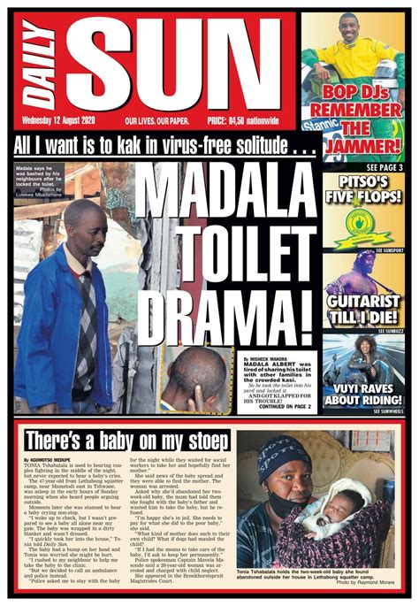 Daily Sun Newspaper South Africa