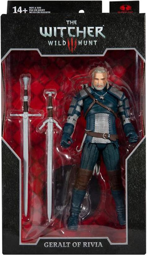 Geralt Of Rivia Viper Armor Teal Dye The Witcher Action Figure