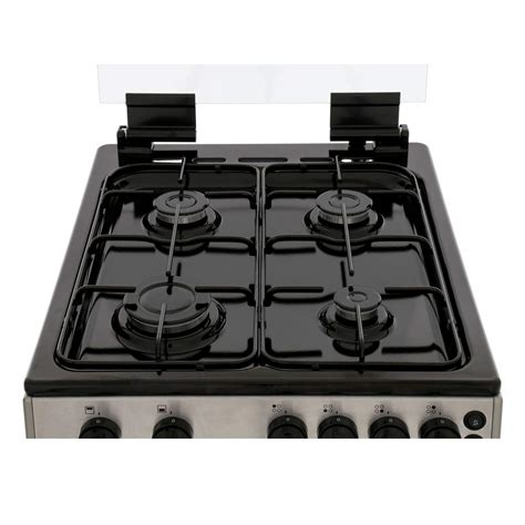 Belling Fs50gtcl 50cm Twin Cavity 4 Burners Gas Cooker In Stainless Steel Buy Online In Bahamas