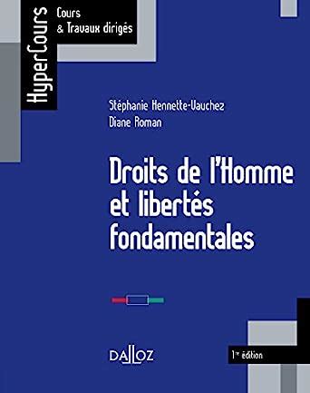 Amazon Droits De L Homme Et Libert S Fondamentales Re Dition