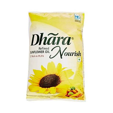 Dhara Nourish Refined Sunflower Oil 1l Add2bag