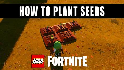 How To Plant Seeds In Lego Fortnite YouTube