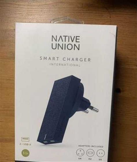 Сетевое зарядное устройство Native Union smart 2 M Festima Ru