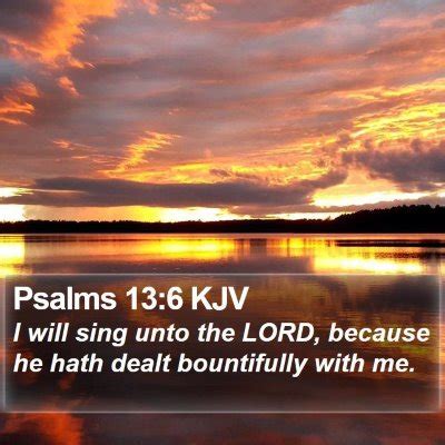 Psalms 13 Scripture Images Psalms Chapter 13 KJV Bible Verse Pictures