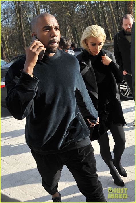 Kim Kardashian Debuts Platinum Blonde Hair Photo Kanye West