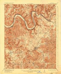 1914 Map of Monticello, KY — High-Res | Pastmaps