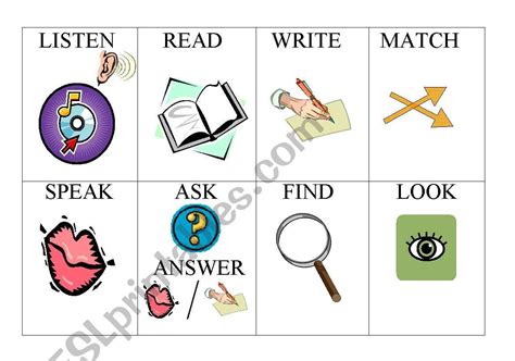 Classroom Instructions Classroom Language Classroom Classroom Commands