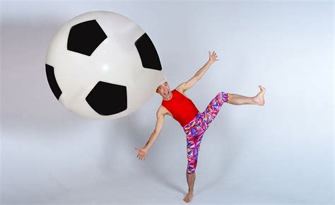 Book A Human Giant Soccer Ball Head Scarlett Entertainment