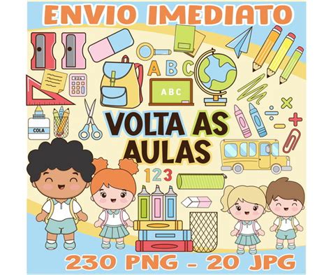 Kit Digital Volta As Aulas 2023 Elo7 Produtos Especiais