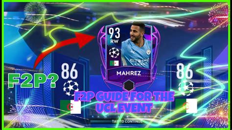 F P Guide Ucl Event Ist Mahrez F P Fifa Mobile Guide Ucl