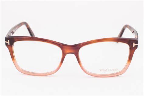 Tom Ford 5424 056 Light Havana Eyeglasses Tf5424 056 53mm Ebay