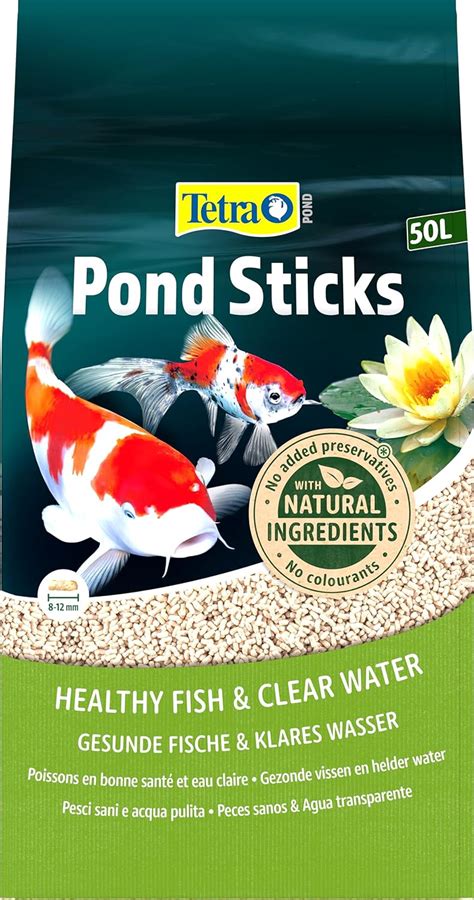 Tetra Pond Sticks Fischfutter F R Alle Teichfische Unterst Tzt