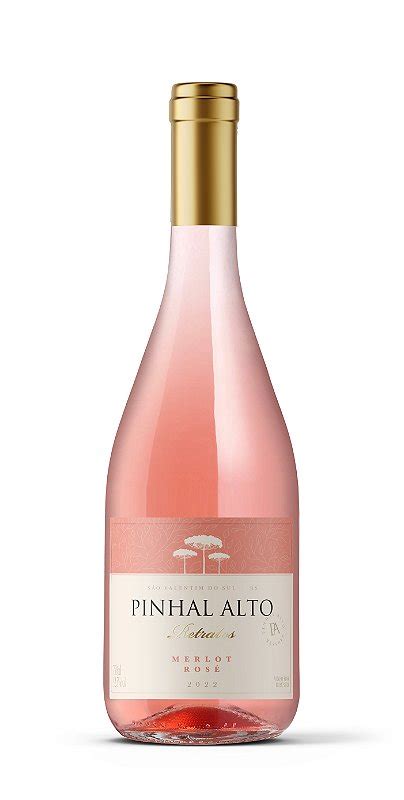 VINHO FINO ROSE SECO MERLOT Loja Vinícola Pinhal Alto