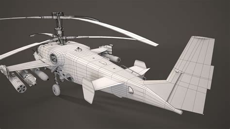 3D Kamov Ka 52 Alligator Camo Basic Animation Model TurboSquid 1979608