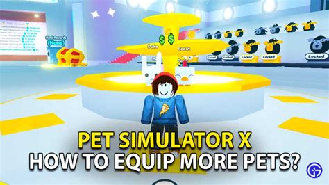 Roblox Pet Simulator X How To Equip More Pets