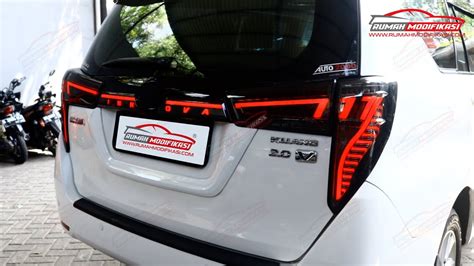 STOP LAMP TOYOTA INNOVA REBORN 2016 ON SMOKE TRUNKLID V4 YouTube