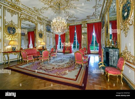 France, Paris, hotel Matignon, residence of prime minister, the Red ...