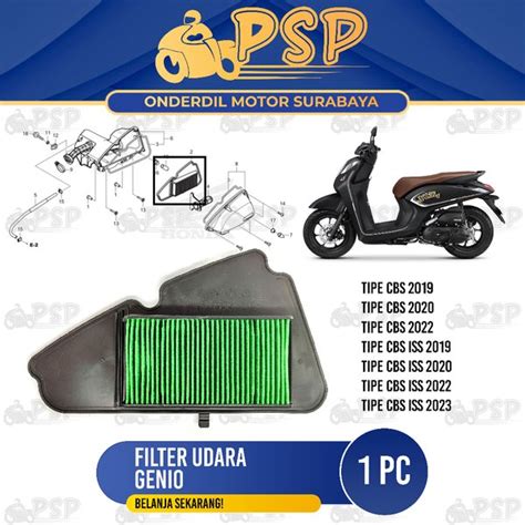 Jual Filter Udara Genio 2019 Saringan Udara Filter Screen Air