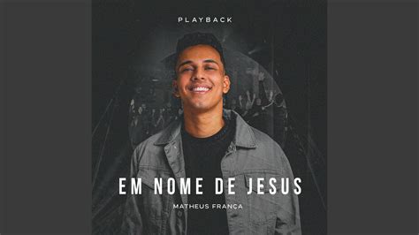 Em Nome De Jesus Playback YouTube