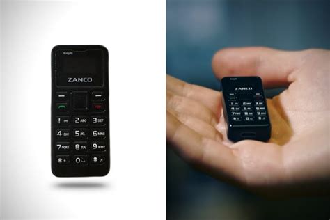 Zanco Tiny T1 The Smallest Fully Functional Phone You Have Ever