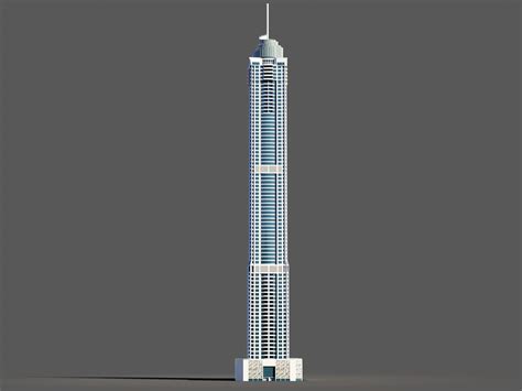 The Torch Tower - Dubai 3D model | CGTrader