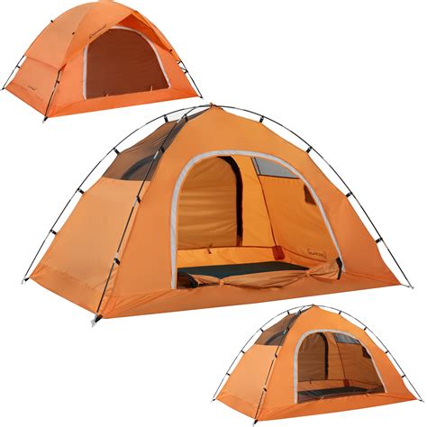 Camping Tent For 4 Person Waterproof Two Person Tents For Camping Small Easy Up Tent For