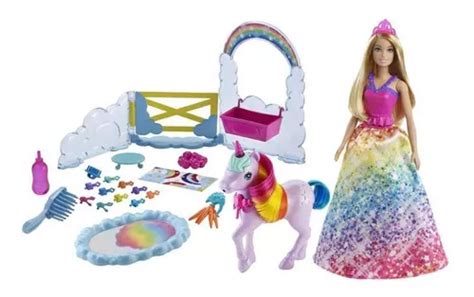 Boneca Articulada Barbie Dreamtopia Princesa Unic R Frete Gr Tis