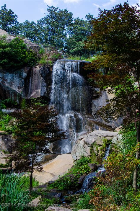 Japanese Garden Waterfall Maymont Park Richmond Va Flickr