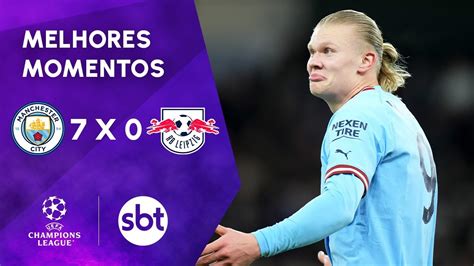 Manchester City X Rb Leipzig Melhores Momentos Champions