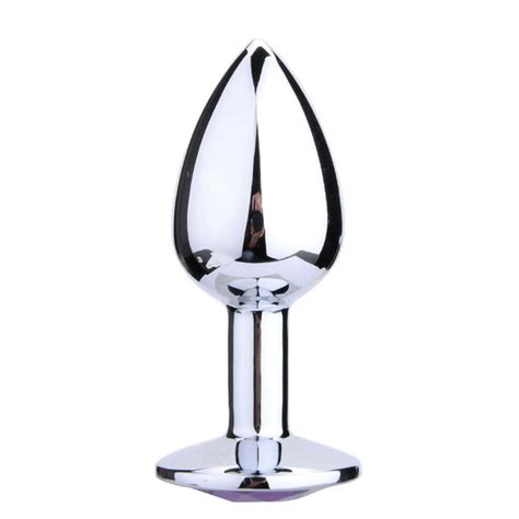 Sextoy Plug Anal Haute Qualité Bijou Intime En Inox Poli Original