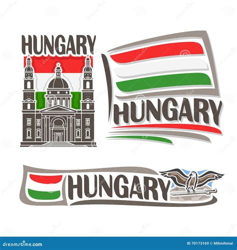 Welcome To Hungary Banners Cartoon Vector | CartoonDealer.com #84989299