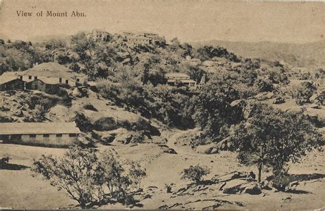 Heritage Of India View Of Mount Abu Vintage Postcard