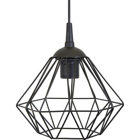 Lampa wisząca geometryczna sufitowa LOFT czarna 14254700220