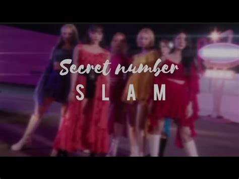 Secret Number Slam Easy Lyrics Youtube