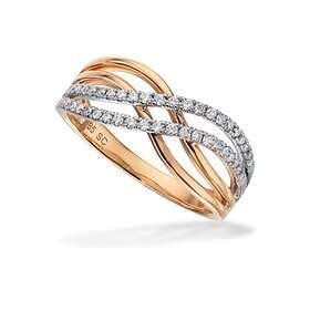 Scrouples Karat Guld Ring Med Diamanter Carat W Si