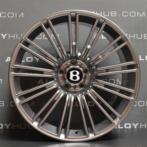 Genuine Bentley Continental Gt Gtc Spoke Alloy Wheels