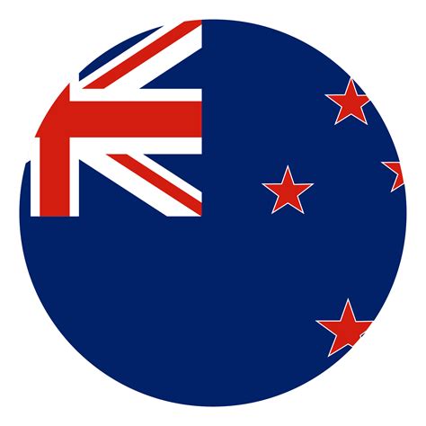 New Zealand Flag In Design Shape Flag New Zealand In Design Shape