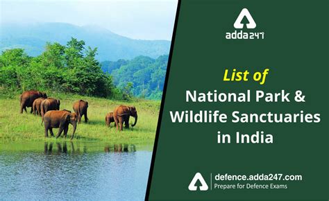 Bank Po And Clerk Study Materials Wild Life Sanctuaries In India