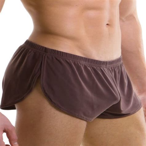 Boxer de marque pour homme sous vêtement de santé court en maille